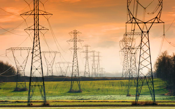 man made power line HD Desktop Wallpaper | Background Image