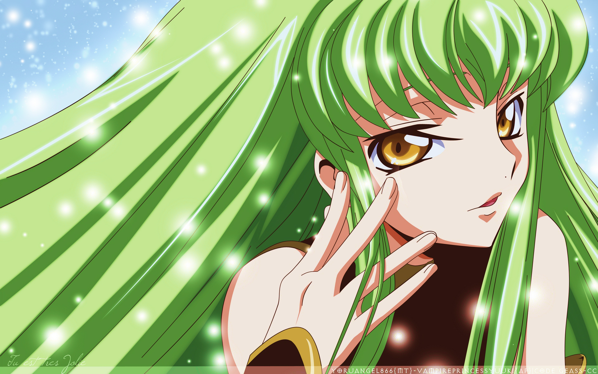 Anime, Code Geass, C.C. (Code Geass), HD wallpaper