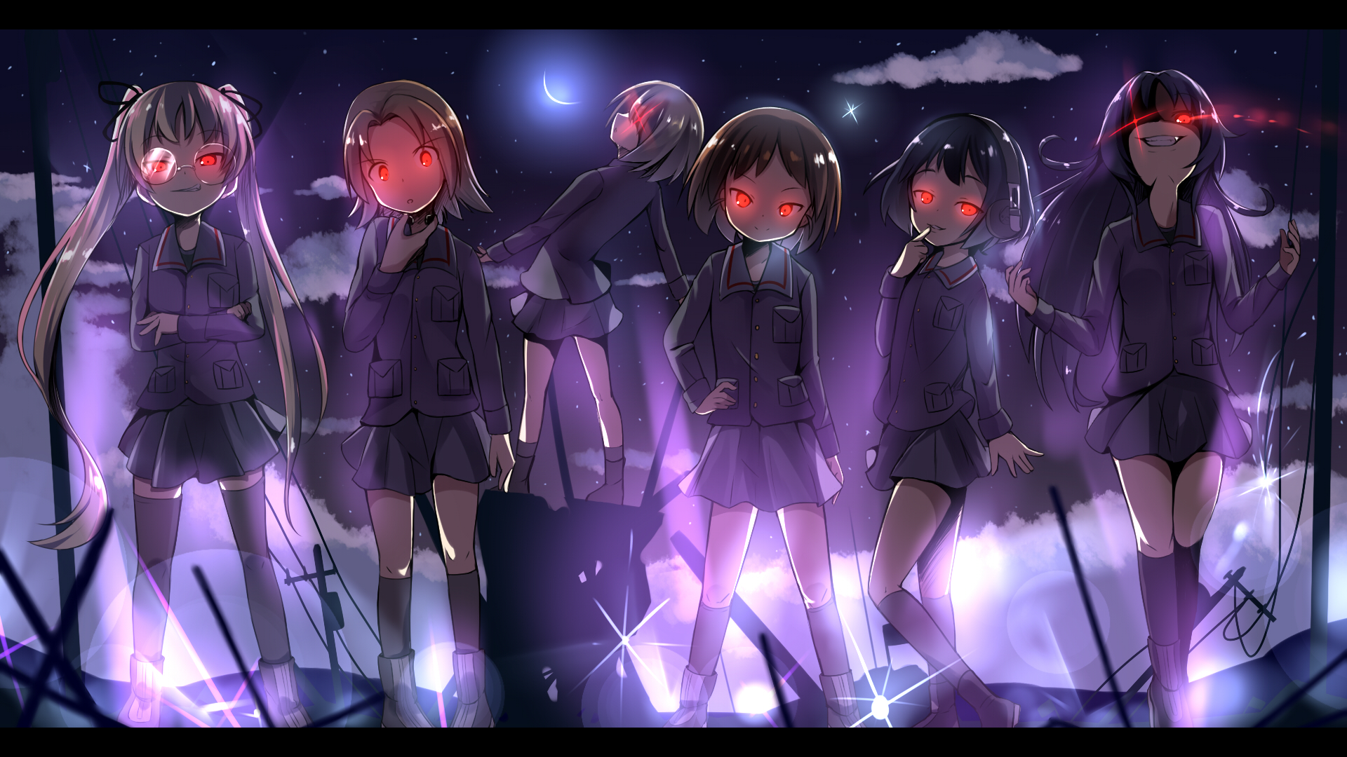 Anime Girls und Panzer HD Wallpaper by ｍ－くん
