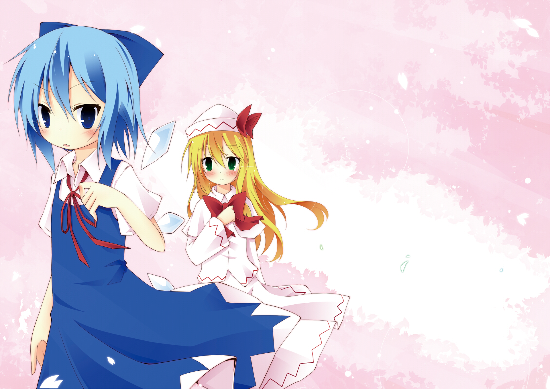 Download Lily White Cirno (Touhou) Anime Touhou HD Wallpaper