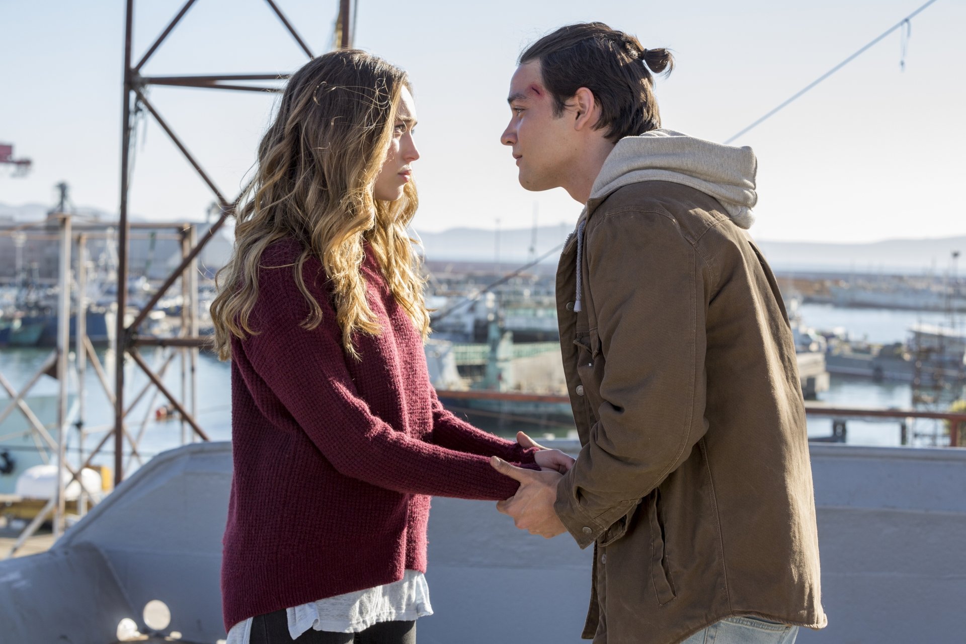 Download Alycia Debnam Carey Alicia Clark TV Show Fear The Walking Dead 8k Ultra HD Wallpaper