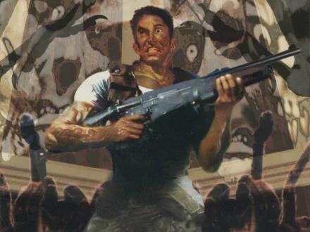 Chris Redfield Comic Resident Evil HD Desktop Wallpaper | Background Image
