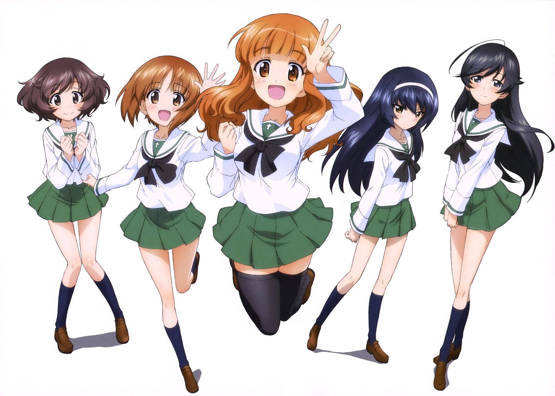Girls und Panzer 4k Ultra HD Wallpaper.
