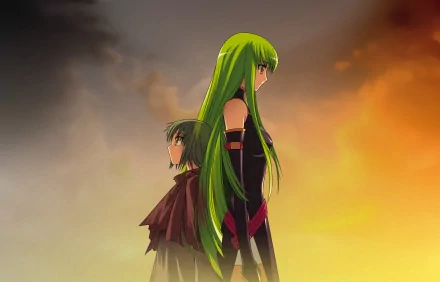 C.C. (Code Geass) Anime Code Geass HD Desktop Wallpaper | Background Image