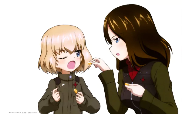Nonna (Girls und Panzer) Katyusha (Girls und Panzer) Anime Girls und Panzer HD Desktop Wallpaper | Background Image