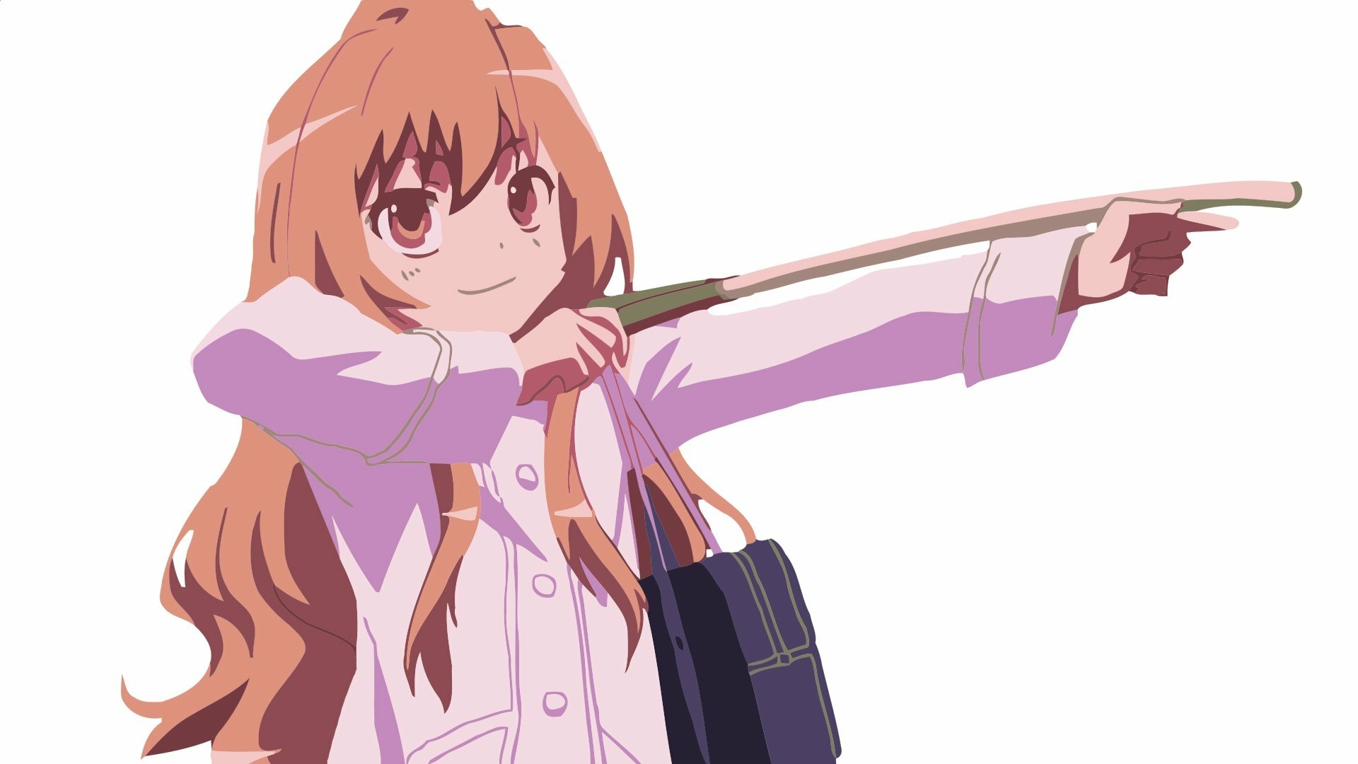 Download Taiga Aisaka Anime Toradora! HD Wallpaper