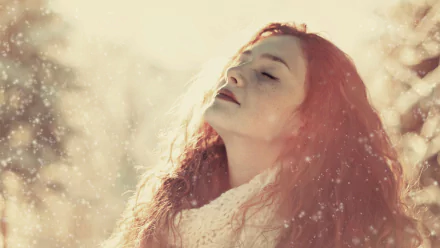 long hair woman model HD Desktop Wallpaper | Background Image