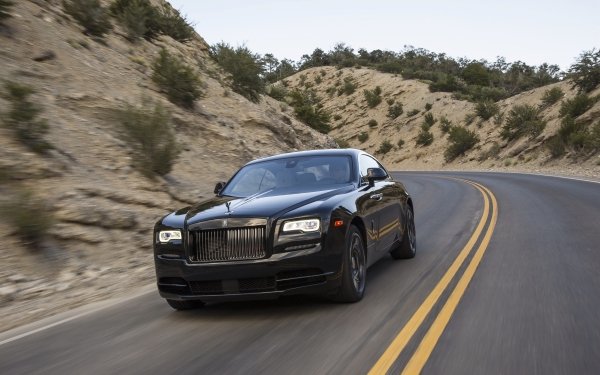 Vehicles Rolls-Royce Wraith Rolls Royce Rolls-Royce Black Car Car HD Wallpaper | Background Image