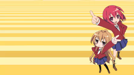 Minori Kushieda Taiga Aisaka Anime Toradora! HD Desktop Wallpaper | Background Image