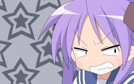 Kagami Hiiragi Anime Lucky Star HD Desktop Wallpaper | Background Image