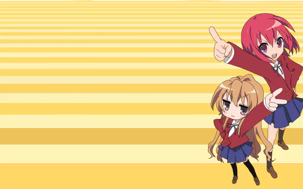 Minori Kushieda Taiga Aisaka Anime Toradora! HD Desktop Wallpaper | Background Image