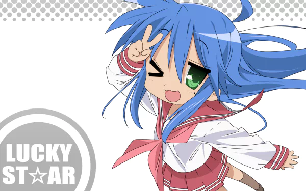 Konata Izumi Anime Lucky Star HD Desktop Wallpaper | Background Image