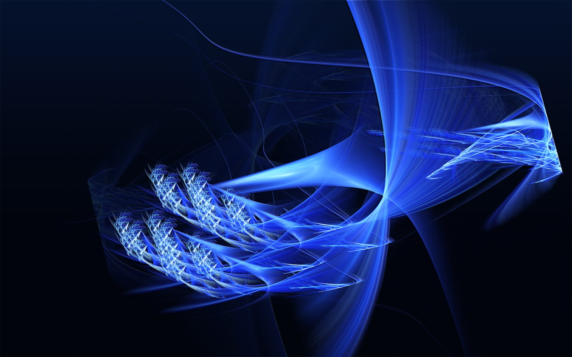 Abstract Blue HD Wallpaper