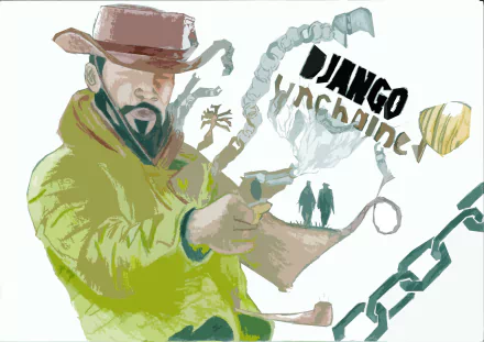 movie Django Unchained HD Desktop Wallpaper | Background Image