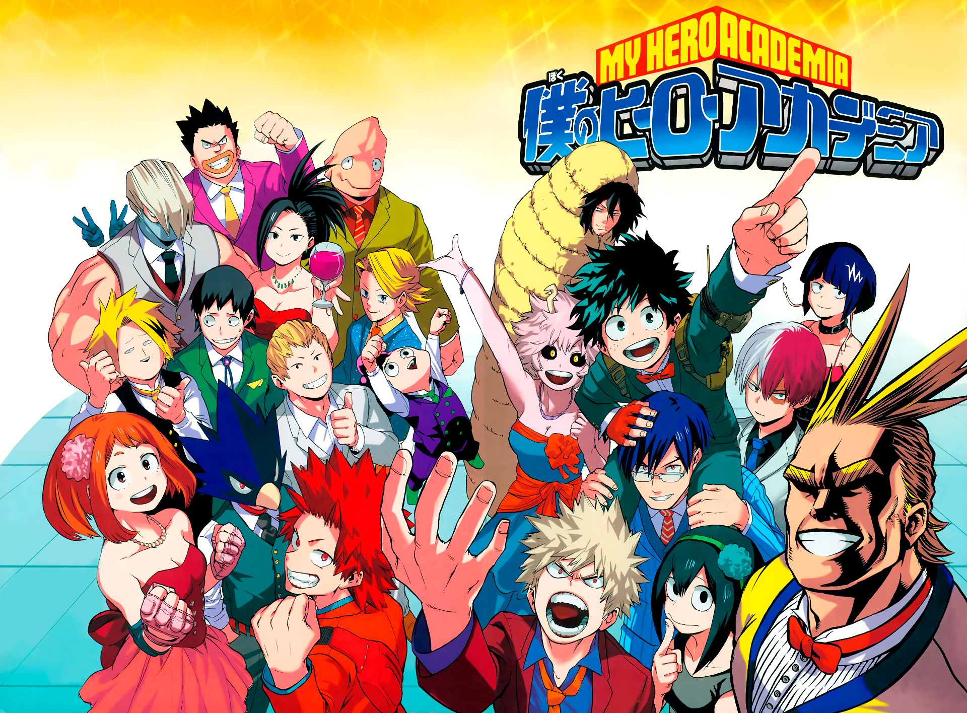 My Hero Academia HD Wallpaper Heroes Unite In Style My Hero Academia HD Wallpaper Heroes Unite In Style