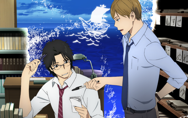 Anime Fune wo Amu Masashi Nishioka Mitsuya Majime HD Wallpaper | Background Image