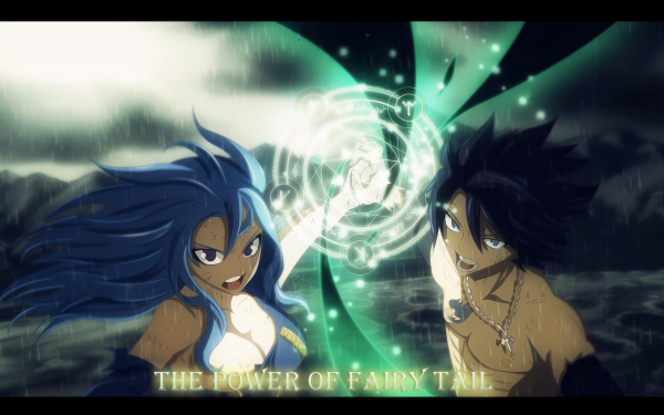 Anime Fairy Tail Gray Fullbuster Juvia Lockser HD Wallpaper | Sfondo