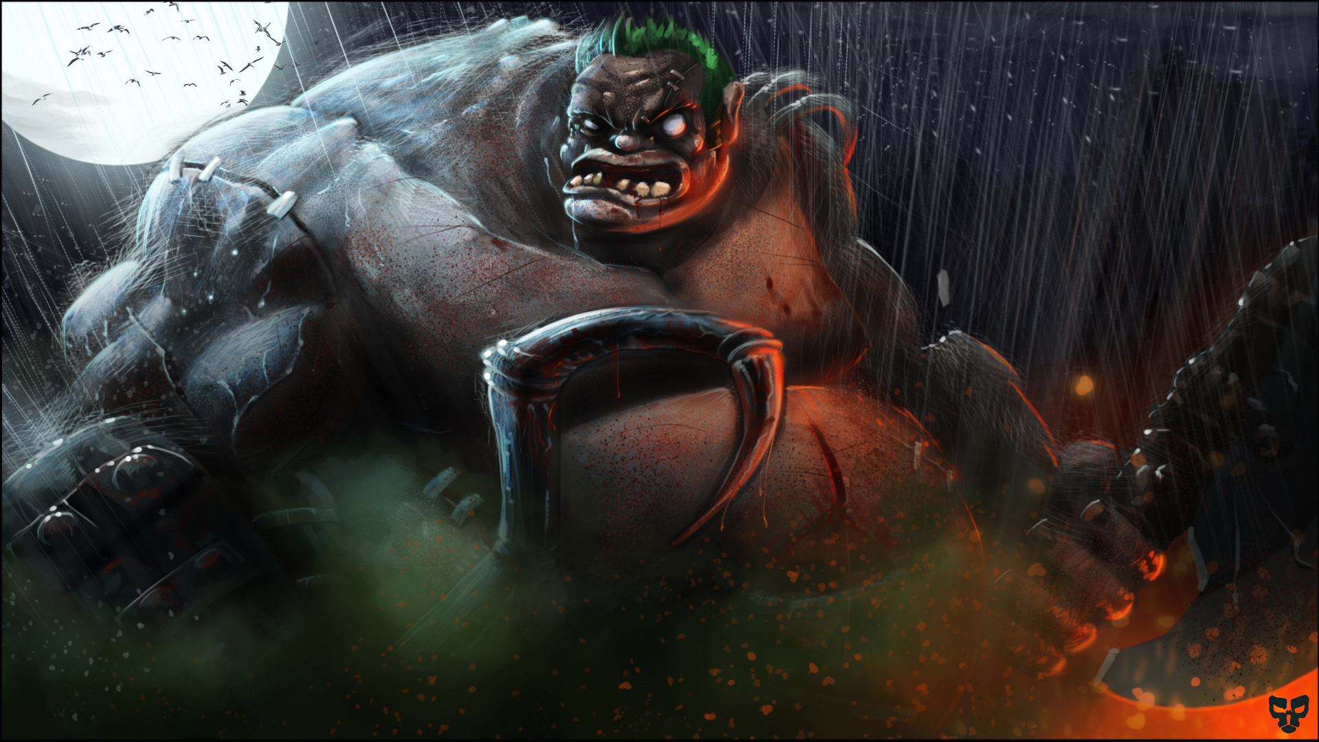 10+ Pudge (DotA 2) HD Wallpapers and Backgrounds