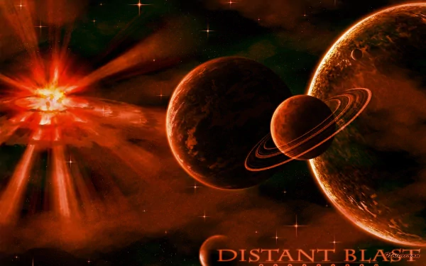 Sci Fi explosion HD Desktop Wallpaper | Background Image