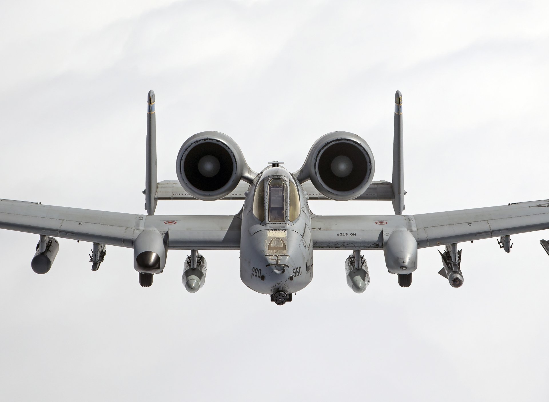 HD Wallpaper of the Fairchild Republic A-10 Thunderbolt II Jet Fighter