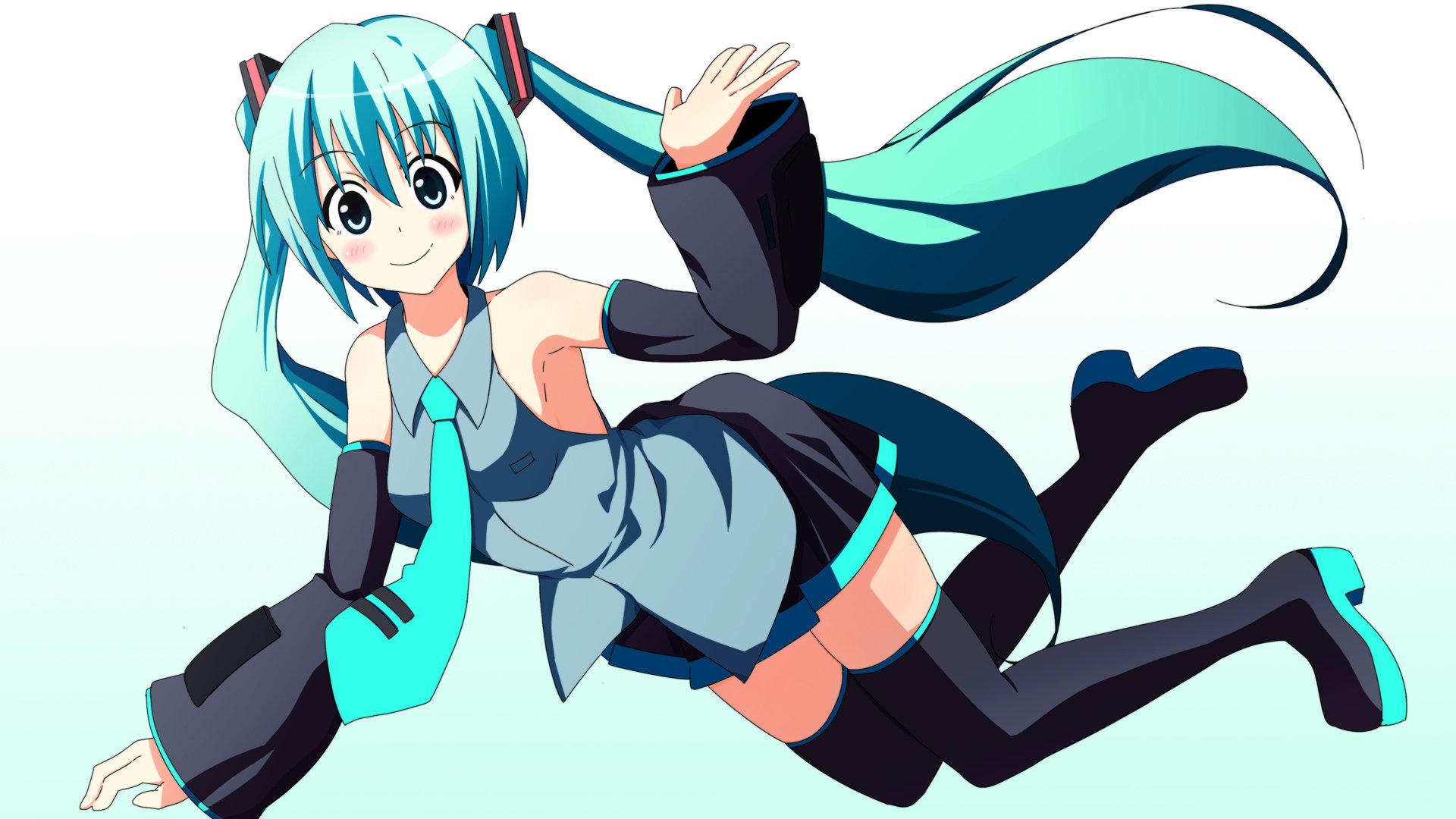 Download Hatsune Miku Anime Vocaloid HD Wallpaper