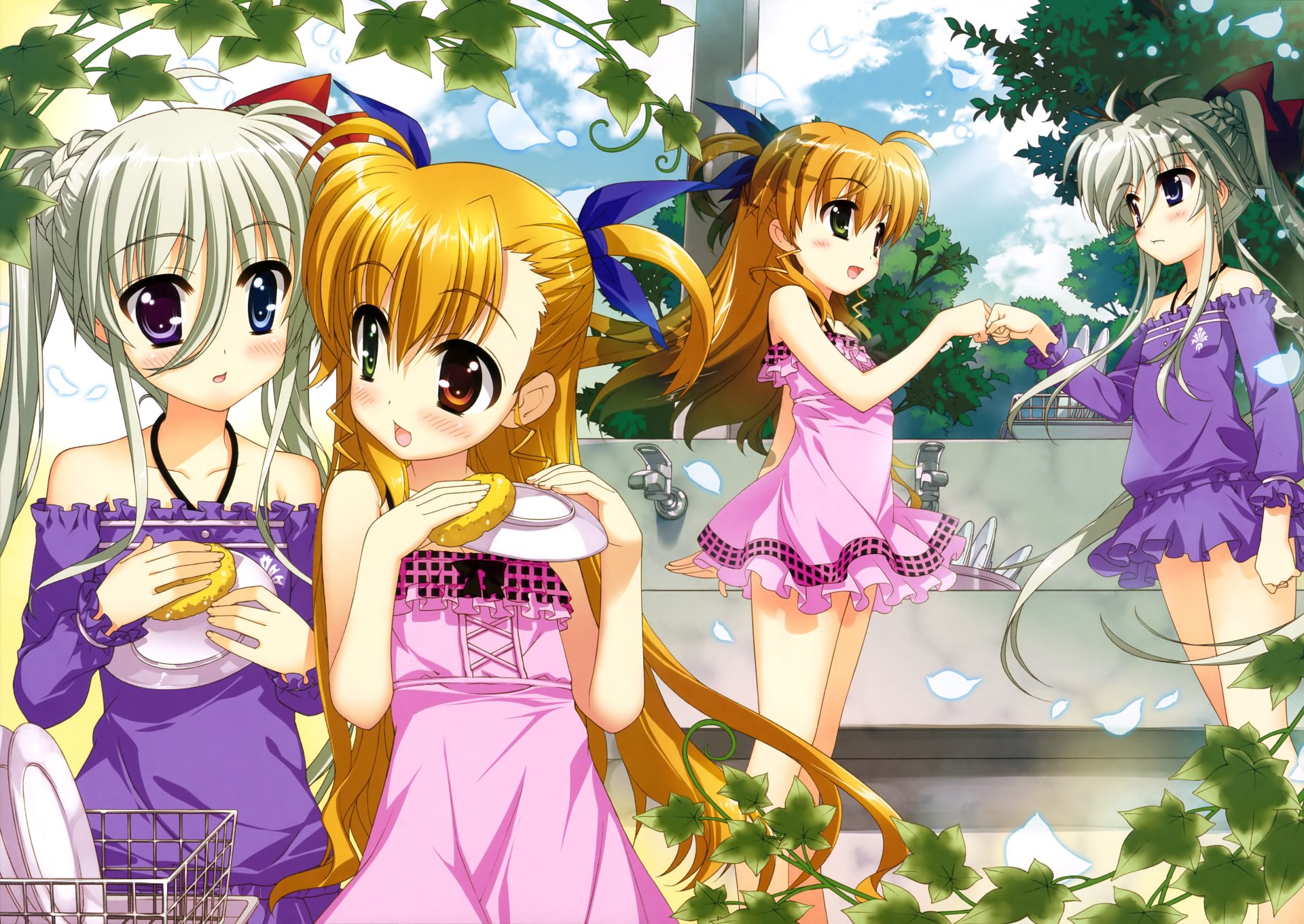 Download Anime Magical Girl Lyrical Nanoha 4k Ultra HD Wallpaper