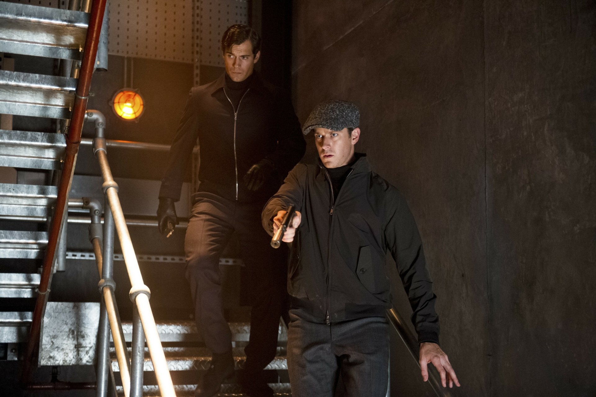 Download Illya Kuryakin Armie Hammer Napoleon Solo Henry Cavill Movie The Man From U.N.C.L.E. 4k Ultra HD Wallpaper