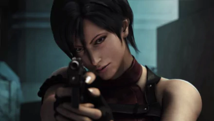 HD desktop wallpaper featuring Ada Wong from Resident Evil: Operation Raccoon City, showcasing her in a determined pose with a firearm, embodying the game's thrilling atmosphere.