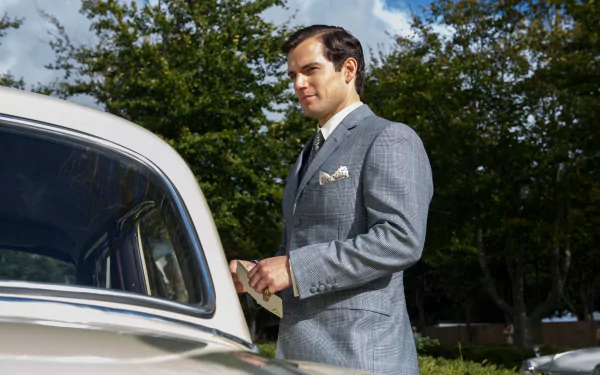 Napoleon Solo Henry Cavill movie The Man from U.N.C.L.E. HD Desktop Wallpaper | Background Image