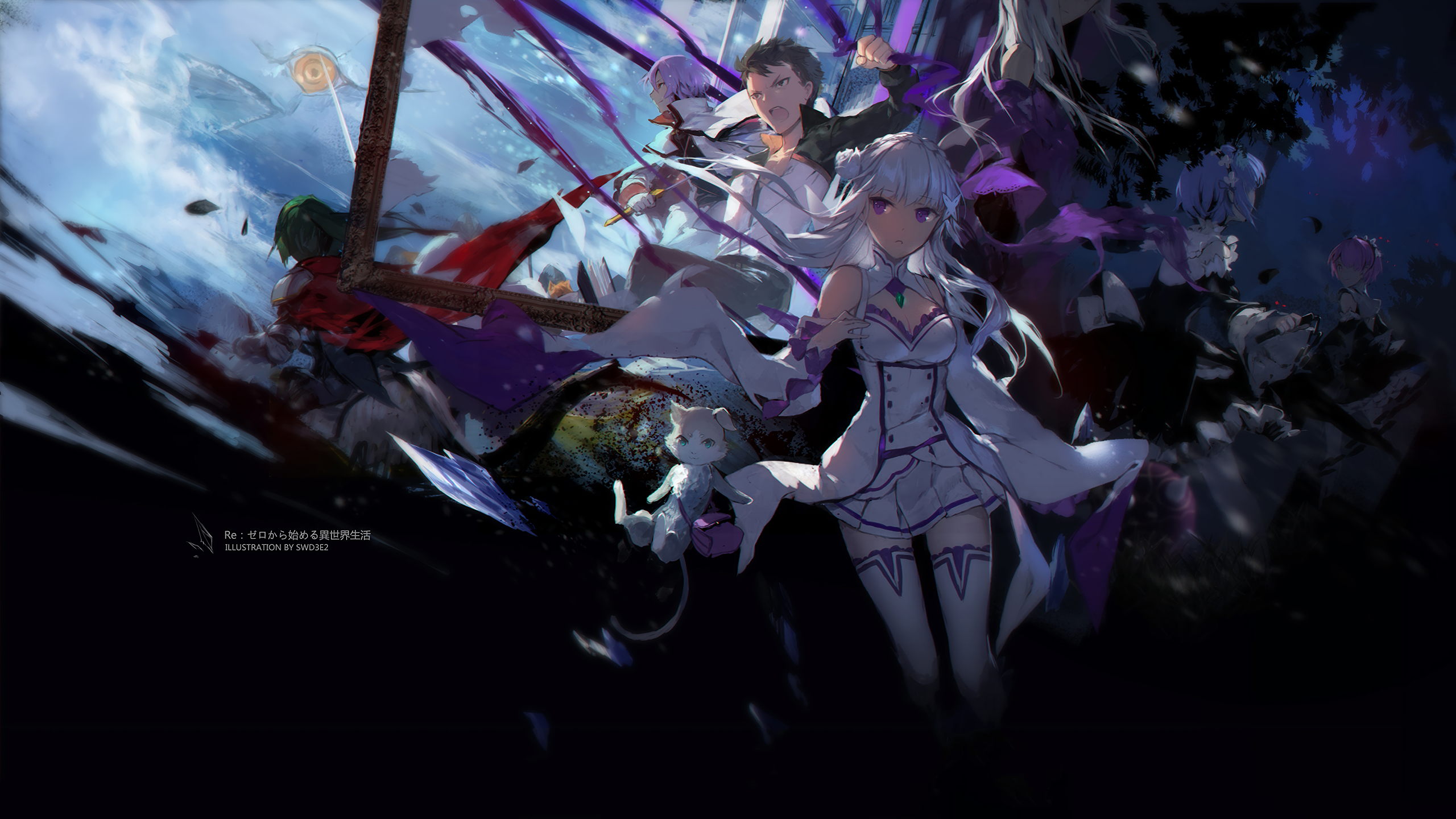 Anime Re Zero Starting Life In Another World Hd Wallpaper By Swd3e2