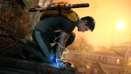video game infamous 2 HD Desktop Wallpaper | Background Image