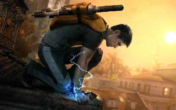 video game infamous 2 HD Desktop Wallpaper | Background Image