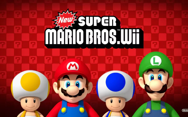 Mario Super Mario video game New Super Mario Bros. Wii HD Desktop Wallpaper | Background Image