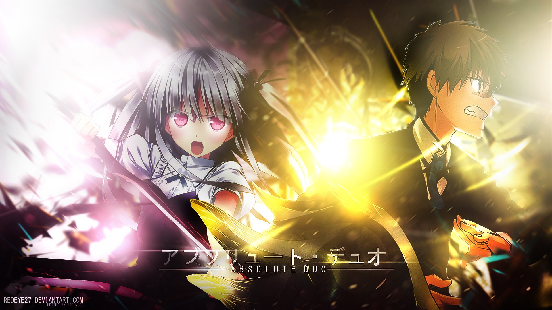 Anime Absolute Duo HD Wallpaper by muztnafi