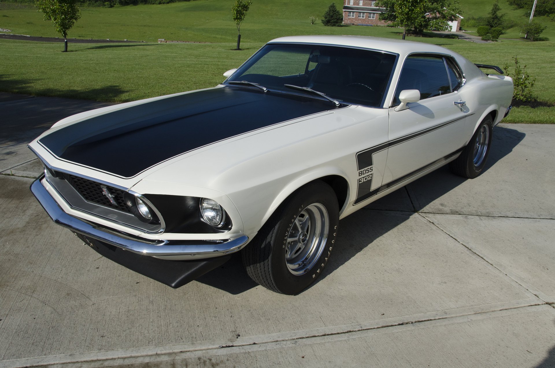 1969 Ford Boss Mustang Hd Wallpaper 