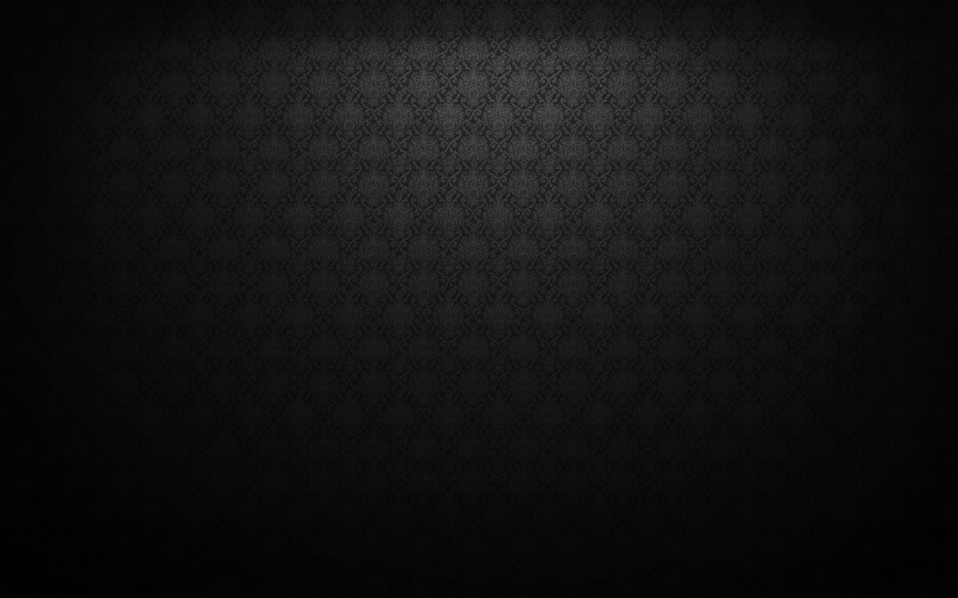 HD PC desktop wallpaper featuring a dark abstract pattern with subtle, intricate geometric shapes blending into a black background.