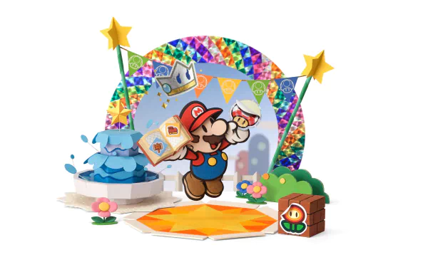 video game paper mario: sticker star HD Desktop Wallpaper | Background Image