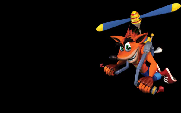 video game Crash Bandicoot HD Desktop Wallpaper | Background Image