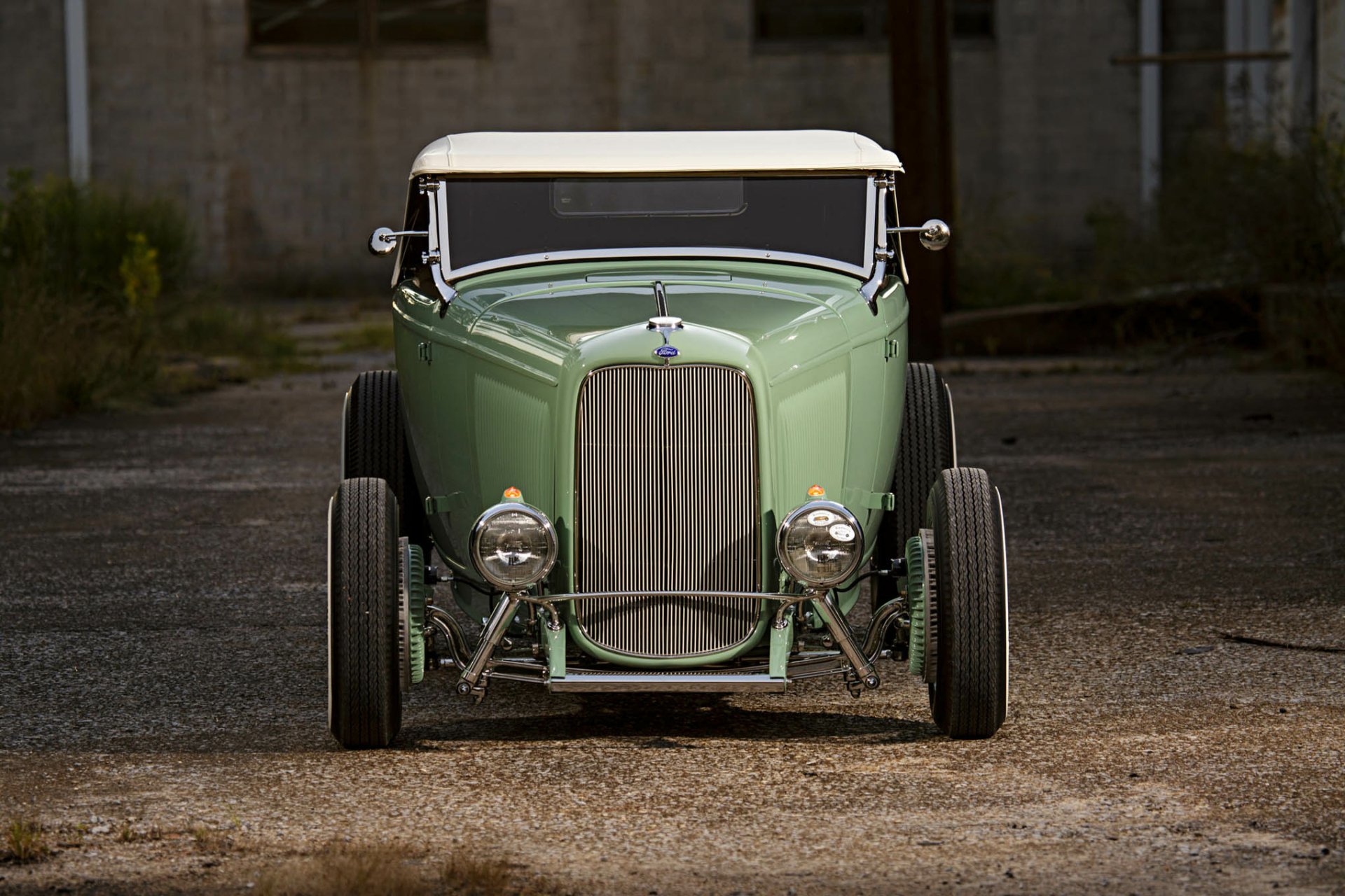 Download Vintage Car Hot Rod 1932 Ford Roadster Vehicle Ford Roadster HD Wallpaper