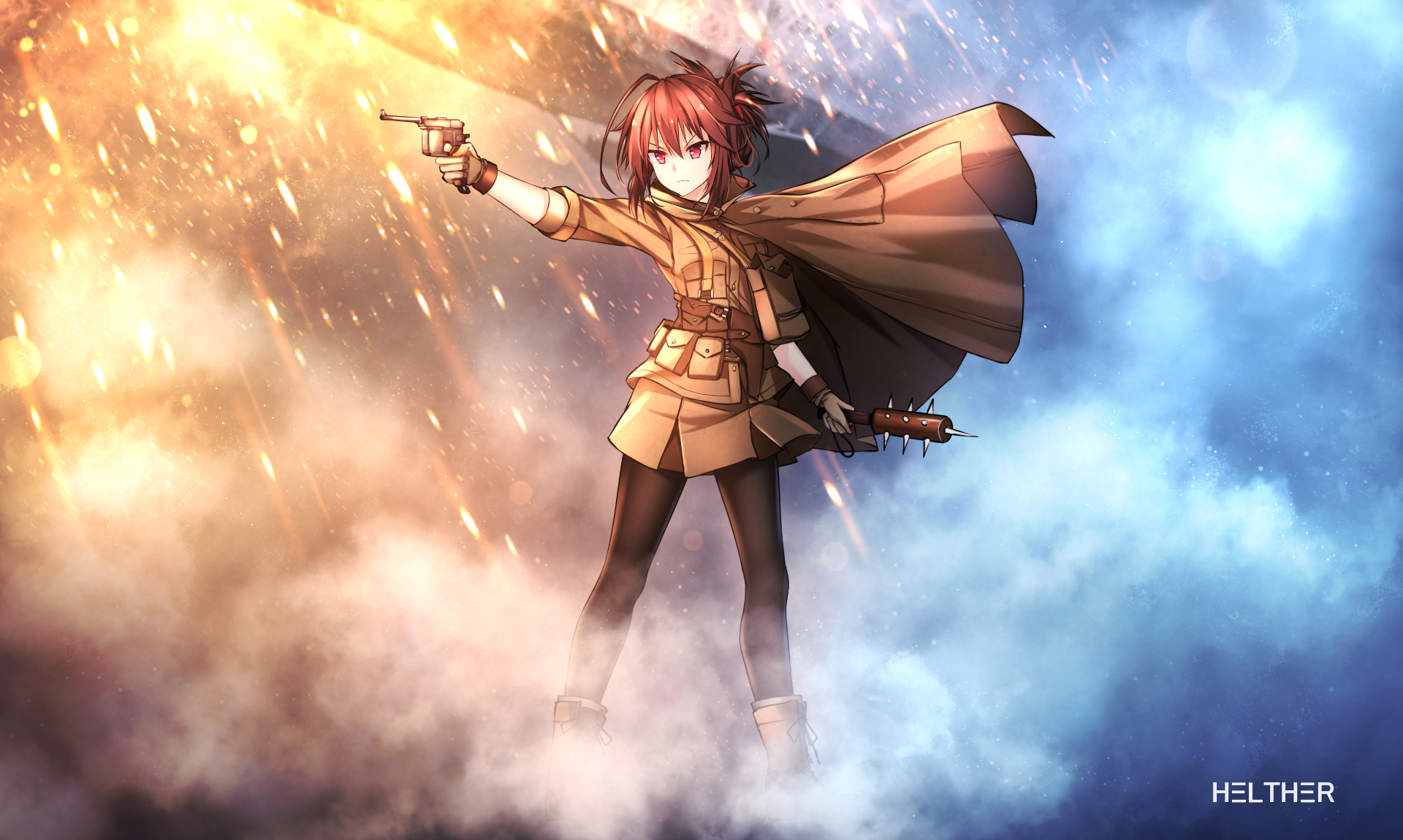 Anime Military HD Wallpaper by Helther
