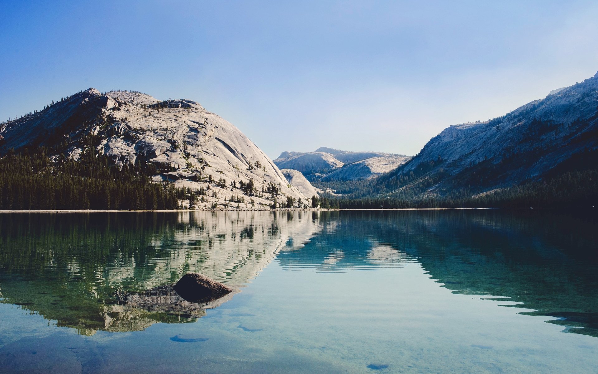 Download Mountain Lake Nature Reflection HD Wallpaper