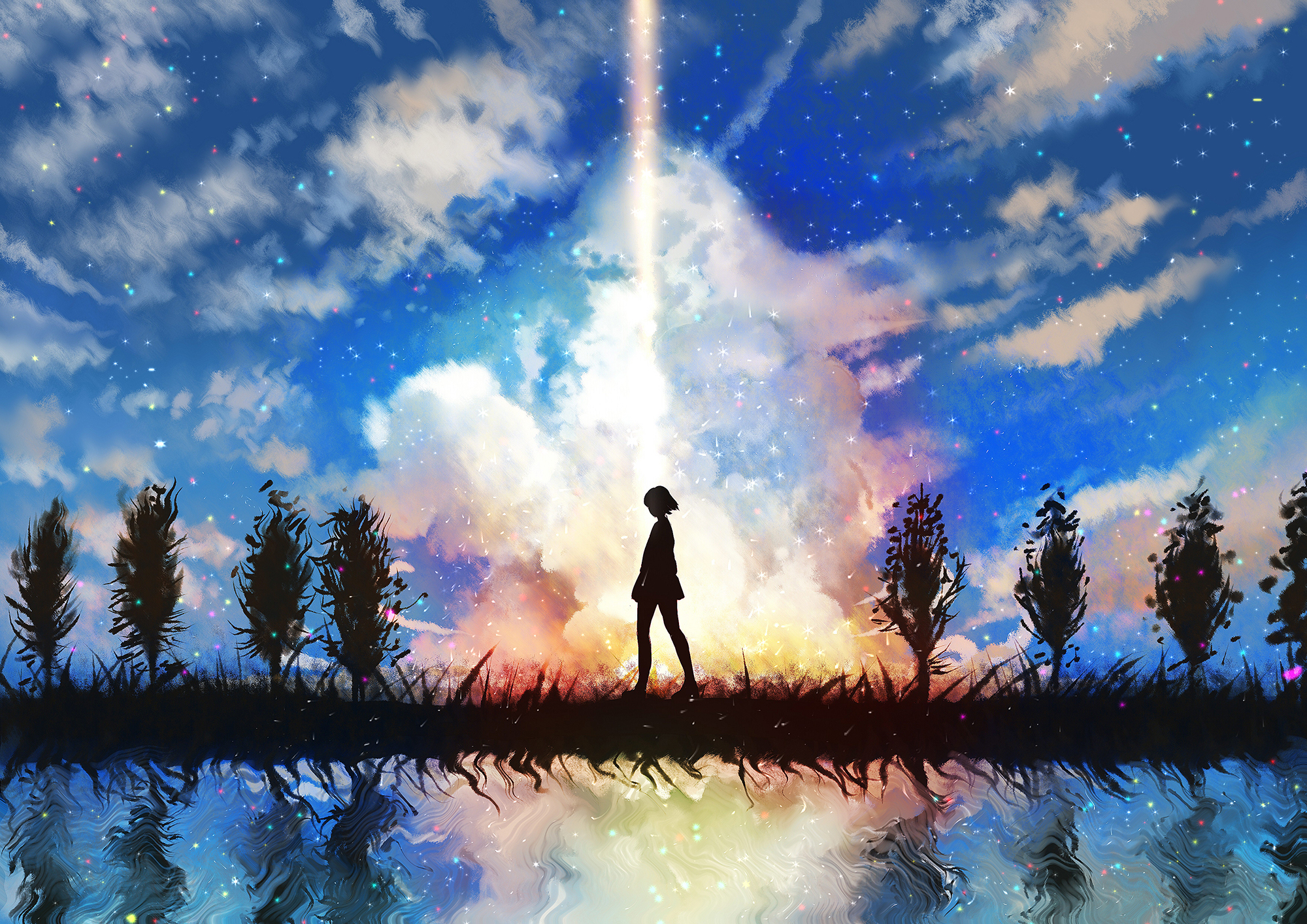 Your Name. HD Wallpaper | Background Image | 2000x1414 ...