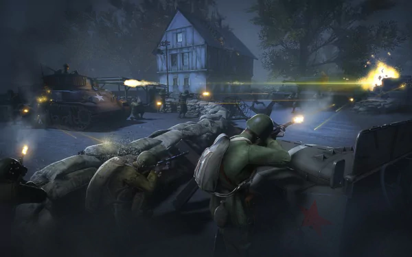 video game Heroes & Generals HD Desktop Wallpaper | Background Image