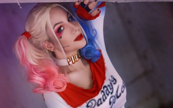 Women Cosplay Harley Quinn DC Comics HD Wallpaper | Background Image