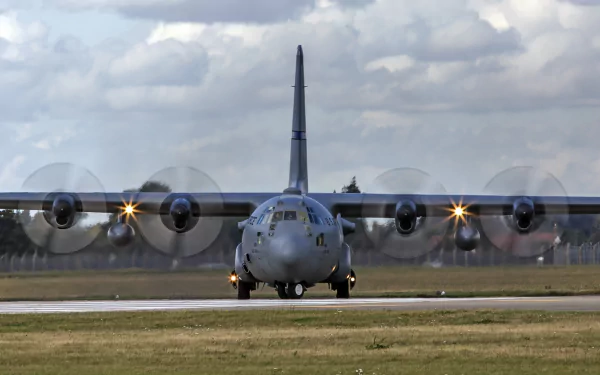 transport aircraft warplane aircraft military Lockheed C-130 Hercules HD Desktop Wallpaper | Background Image
