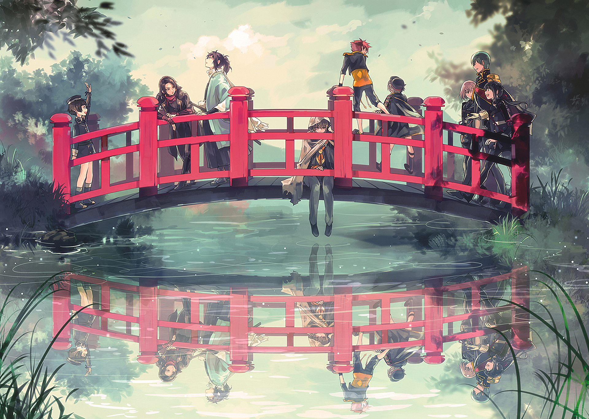 Download Anime Touken Ranbu HD Wallpaper