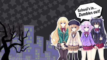 video game Hyperdimension Neptunia HD Desktop Wallpaper | Background Image