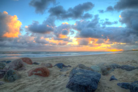  Sunset over Denmark Coast
