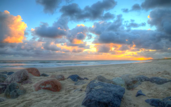  Sunset over Denmark Coast