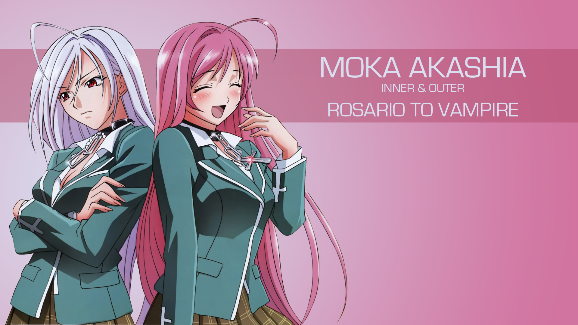 Rosario Vampire Wallpaper  Download to your mobile from PHONEKY